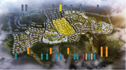 與云南&middot;共生長|首創(chuàng)&middot;譽(yù)華洲星嶼會(huì)客廳大美綻放,驚艷全城!